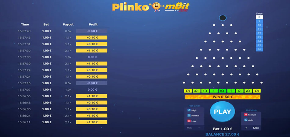 Plinko free.